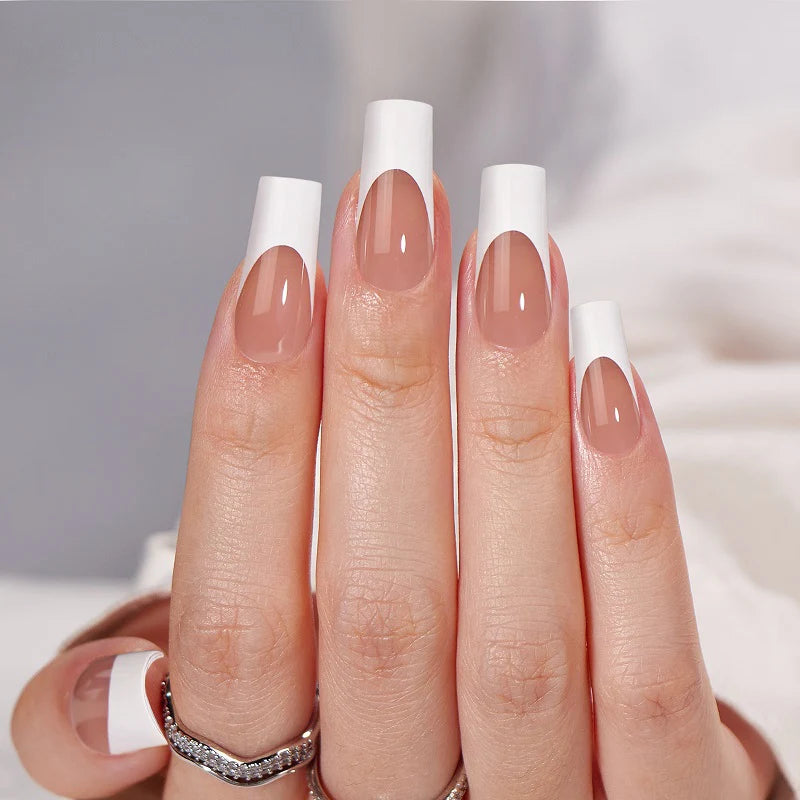 So French Square Nails - JOYA NAILS