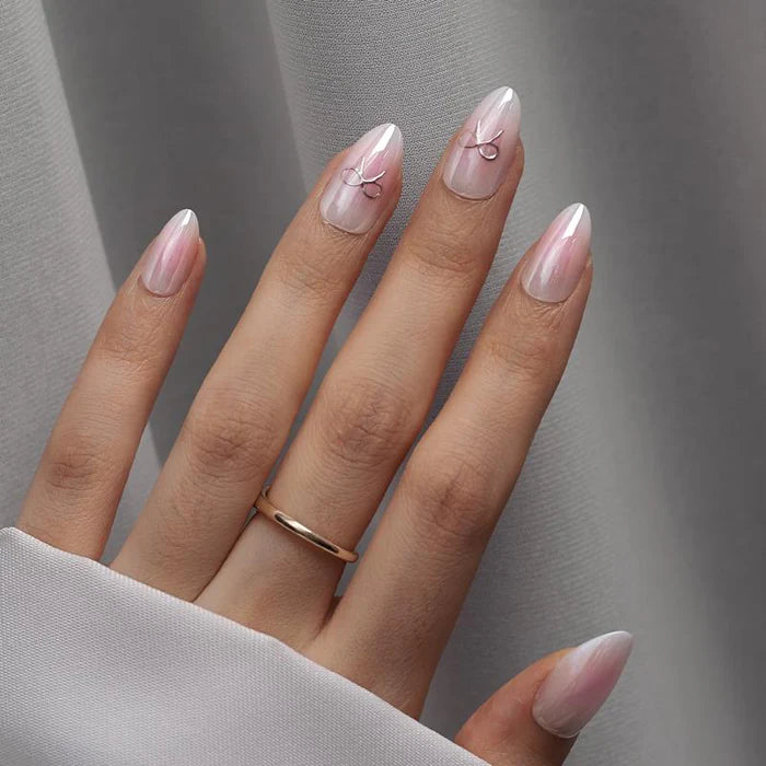 Pinkbabi Almond Nails - JOYA NAILS