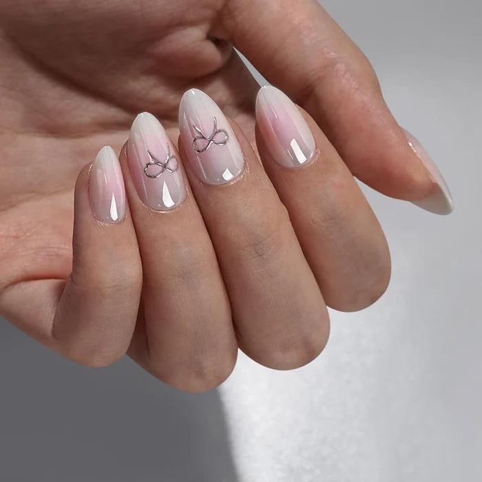 Pinkbabi Almond Nails - JOYA NAILS