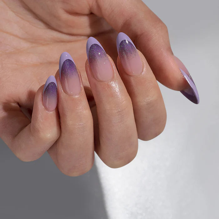 Twilight Ombre Almond Nails - JOYA NAILS